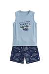 Boys Sleeveless Top With Short Pajama Set – Skyride