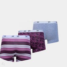 تحميل الصورة إلى عارض المعرض، مجموعة من 3 بوكسر للرجال AOP-AG