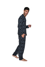 تحميل الصورة إلى عارض المعرض، بيجامة رجالية LS مع أزرار