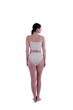 Load image into Gallery viewer, Women Sports Bra, Brown White Plaids