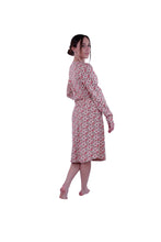 تحميل الصورة إلى عارض المعرض، فستان نسائي LS، أحمر بيزلي