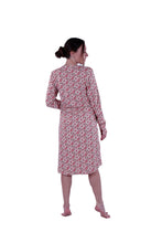 تحميل الصورة إلى عارض المعرض، فستان نسائي LS، أحمر بيزلي