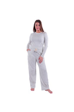 Load image into Gallery viewer, Women LS PJS WITH PANTS