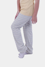 Load image into Gallery viewer, GIRLS LOUNGE PANTS Green Blue Argyle