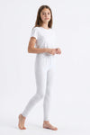 Girls Legging – Bright White