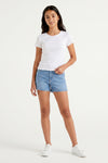 Girls SS Undershirt – Bright White