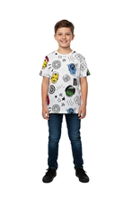 Load image into Gallery viewer, Boys All Over Print Polyester T-Shirt