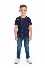 تحميل الصورة إلى عارض المعرض، Boys All Over Print Polyester T-Shirt