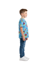 تحميل الصورة إلى عارض المعرض، Boys All Over Print Polyester T-Shirt