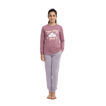 Load image into Gallery viewer, Girls LS Pajama | Lilas