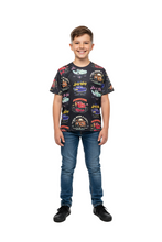 Load image into Gallery viewer, Boys All Over Print Polyester T-Shirt