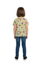 Load image into Gallery viewer, Girls Polyester T-Shirt AOP