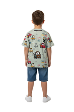 Load image into Gallery viewer, Boys All Over Print Polyester T-Shirt