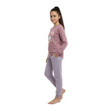 Load image into Gallery viewer, Girls LS Pajama | Lilas