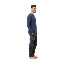 Load image into Gallery viewer, Men LS Pajama | Skipper Blue