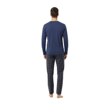 Load image into Gallery viewer, Men LS Pajama | Skipper Blue