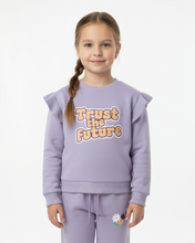 تحميل الصورة إلى عارض المعرض، Girls LS PJ WITH PANT, Thistle