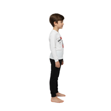 Load image into Gallery viewer, Boys LS Pajama | Bright White