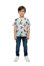 Load image into Gallery viewer, Boys All Over Print Polyester T-Shirt