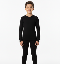 Load image into Gallery viewer, Boys LS T.SHIRT, THERMAL Heavy 100% Synthetic Knit