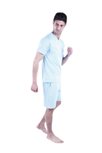 تحميل الصورة إلى عارض المعرض، Men V-Neck Short Sleeve T-Shirt