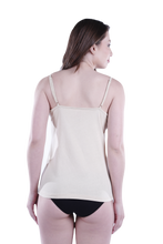 Load image into Gallery viewer, Women's Camisole Top White Cap Grey