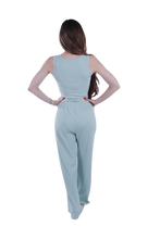 تحميل الصورة إلى عارض المعرض، Women Tank Top Rib Pajama - Cameo Green