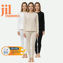 تحميل الصورة إلى عارض المعرض، تي شيرت حراري بأكمام طويلة للسيدات
النسيج: نسيج حراري صناعي خفيف (100% صناعي)