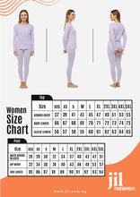 Load image into Gallery viewer, Woman LS PJ WITH PANTS AOP/Prism Pink Flowers, Thermal light 100% Synthetic Knit