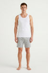 JIL ,Singlet white 60/2 Yarn