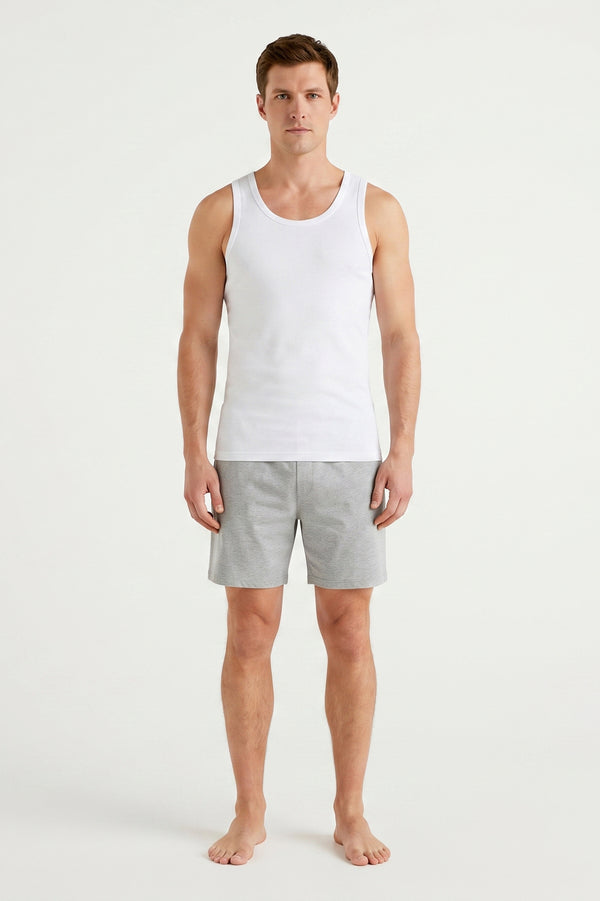 JIL ,Singlet white 60/2 Yarn