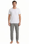 JIL ,SHORT Sleeve HI NECK white