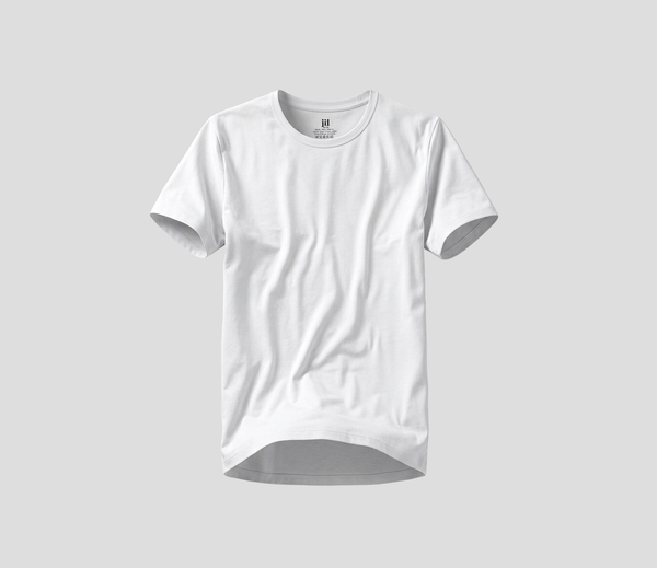 JIL ,SHORT Sleeve HI NECK white