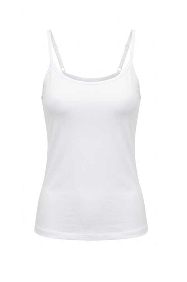 Women Camisole Top Bright White
