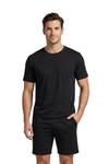 SS PAJAMA WITH SHORT Black
