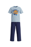 Boys SS Round Neck T-Shirt with Pants Pajama Set – Skyride