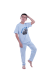 Boys Short Sleeve Pajama with Shorts and Pants -Nantucket Breeze