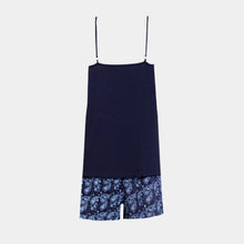 تحميل الصورة إلى عارض المعرض، بيجامة حمالة شورت باللون الأزرق البحري