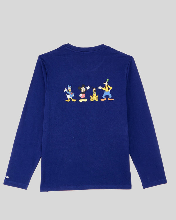 Mickey And Friends Lineup LS T-Shirt