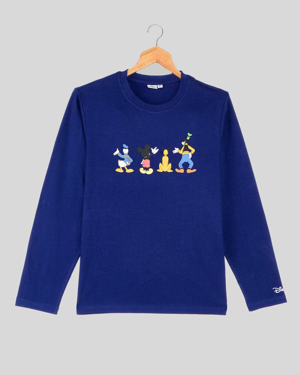 Mickey And Friends Lineup LS T-Shirt