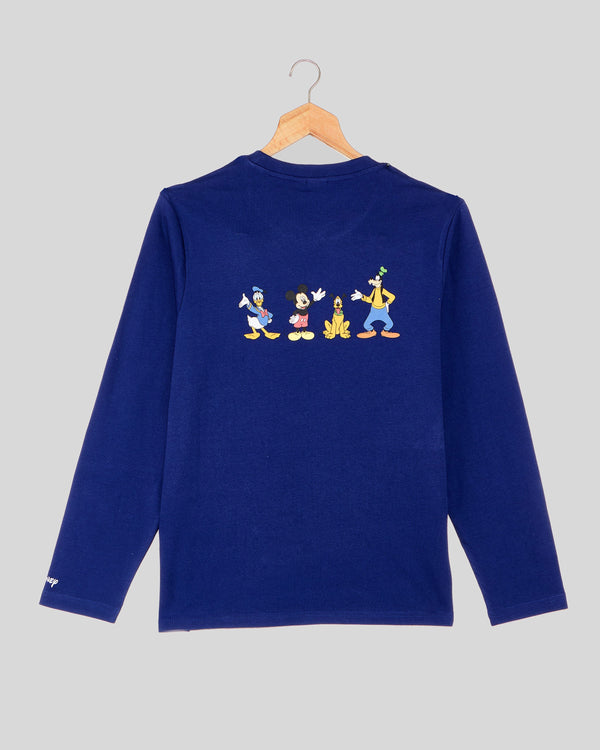 Mickey And Friends Lineup LS T-Shirt