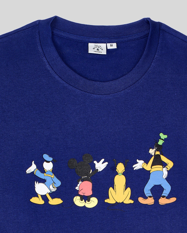 Mickey And Friends Lineup LS T-Shirt