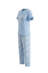 Girls SS T-Shirt With Ruffles & Bermuda Pants Pajama Set – Nantucket Breeze
