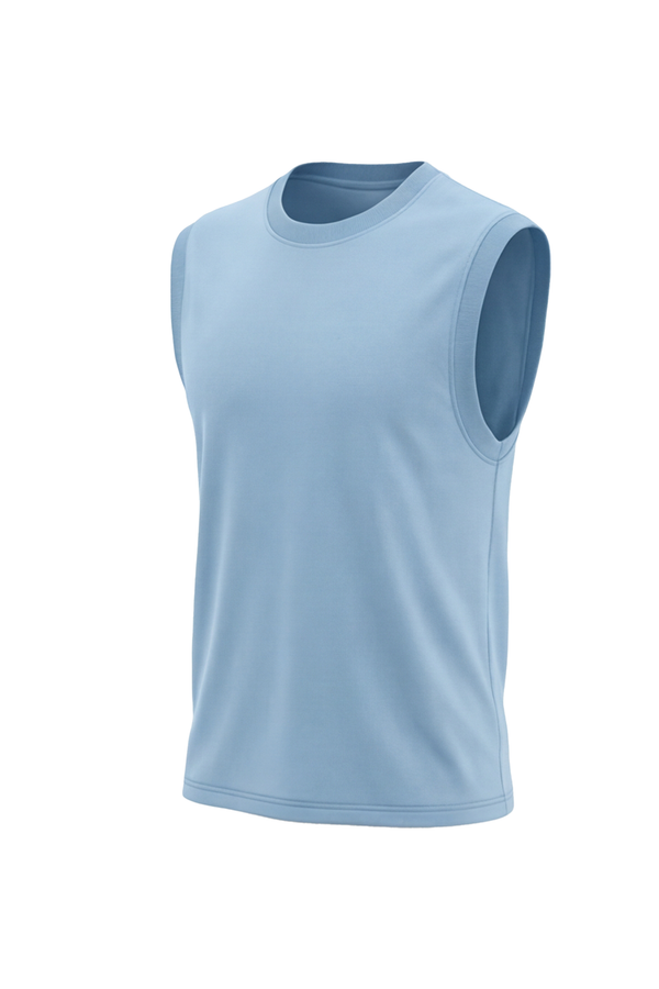 Men Sleeveless Cotton Tank Top – Skyride