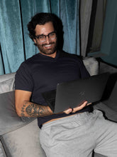 Load image into Gallery viewer, Short Sleeve V Total Eclipse