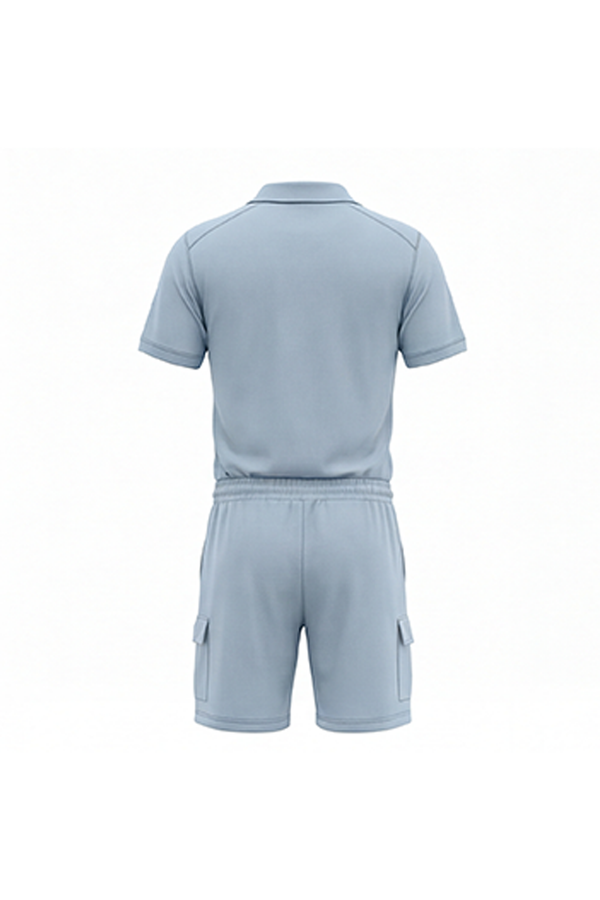 Men V-Neck Polo Pajama Set – Skyride