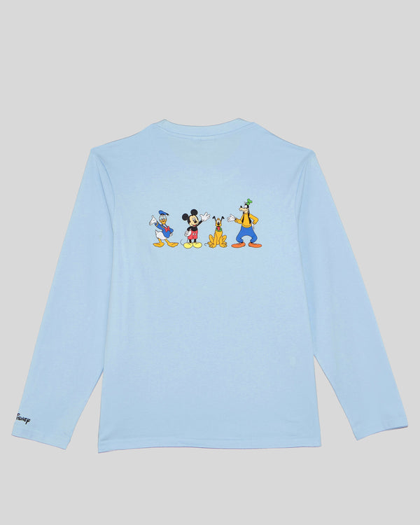 Mickey And Friends Lineup LS T-Shirt