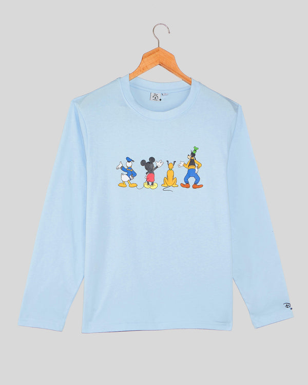 Mickey And Friends Lineup LS T-Shirt