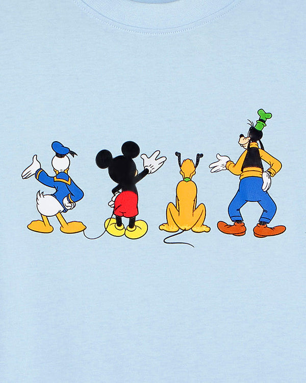 Mickey And Friends Lineup LS T-Shirt