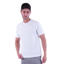 Load image into Gallery viewer, Men Short Sleeve T.SHIRT Bright White